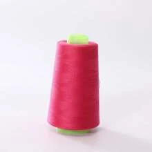 1 pièce Fil à coudre, 402 grande bobine de fil à coudre pour machine à coudre, plusieurs couleurs au choix; 3000 yards/bobine, fil à coudre domestique; convient à diverses situations (emballage aléatoire, couleurs aléatoires des tubes enroulés)