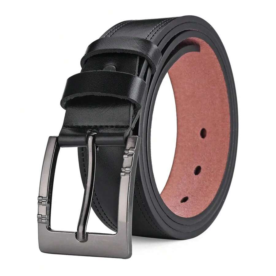 Men Exercise & Fitness Belt - Black - View 1