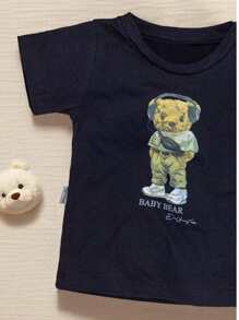 Camiseta Infantil Baby Bear Conforto e Estilo para Bebês até 24 Meses