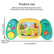 Jouet piano pour bébé pour tout-petits de 1 an et plus, jouets lumineux et musicaux pour 12 mois et plus, instrument de musique avec effets sonores, clavier éducatif pour piano pour bébé de 12 mois et plus, cadeau pour garçon et fille