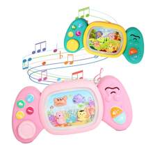 Jouet piano pour bébé pour tout-petits de 1 an et plus, jouets lumineux et musicaux pour 12 mois et plus, instrument de musique avec effets sonores, clavier éducatif pour piano pour bébé de 12 mois et plus, cadeau pour garçon et fille