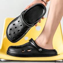 Men's Flat-Soled Clogs Are Breathable, Comfortable, Non-Slip, Wear-Resistant, Casual And Versatile, Daily Home Outing Work Shoes