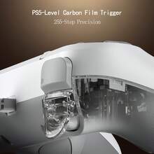 GAMESIR T3 Lite 有線遊戲手把 柔砂膚感握持 | 有線直連0延遲 | 智慧三模一鍵切換 | 全平台暢玩（PC/PS/Switch）| 電競級精準操控 - 白色 - 查看 9