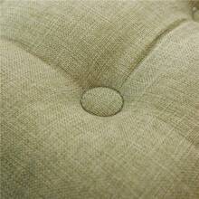 Cojín de tatami de algodón y lino para sillas, de cuatro estaciones. Cojín grueso para silla de comedor, cojín para ventana, cojín para el suelo, extraíble y lavable