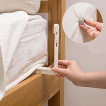 4Pcs Soporte de Sábanas Clip para el hogar, funda de sofá, funda de colchón, funda de edredón, sujetadores antideslizantes, soporte fijo, pequeños accesorios para el hogar - 4 piezas cortas grises - Ver 1