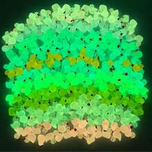 30pcs/50pcs Fun Glow-In-The-Dark Mini Yellow Duck Ornament, Craft Decor For Car