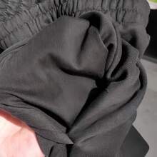 Puma Running Training Breathable Sports Casual Cropped Pants - Black - View 5