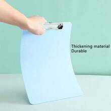 Morandi A4 Size Plaster File Writing Board, Plasterboard For Students, Exam, Office, Meeting, Information, Invoice, Menu, Notepad,Back To School,School Supplies - Multicolor - View 9