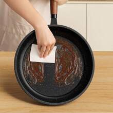 Granit Antihaftpfanne - flacher Boden Pfanne für Steak, Küche Zuhause