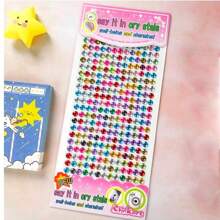 1 Set Acrylic Diamond Stickers, Includes 3 Different Sizes (6mm) And 15 Vivid Colors, Suitable For Decorating Various Surfaces Such As Phone Cases, Pen Holders, Photo Album, Glassware And More. This Diverse Set Provides A Unique DIY Experience To Showcase Your Personalized Creativity.