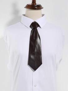 1 Stück Modische elegante Einfarbige Damen-Halsbindekrawatte, geeignet für den täglichen Gebrauch, Partys, Geschäft und Reiseoutfits