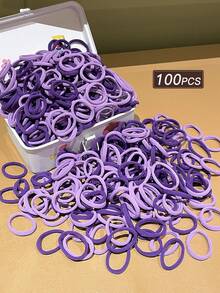 100 chiếc dây buộc tóc co giãn đơn giản nhiều màu sắc, độ co giãn cao, kiểu dáng thường ngày đa năng, phụ kiện tóc nữ, phù hợp cho tóc đuôi ngựa và tóc tết. Thích hợp cho trang phục thường ngày và ngoài trời, phụ kiện tóc bốn mùa, đồ dùng học tập, phụ kiện nữ. Dây buộc tóc, phụ kiện đội đầu, đồ dùng thể thao, chạy bộ, dây chun. - Nhiều màu - Xem 6