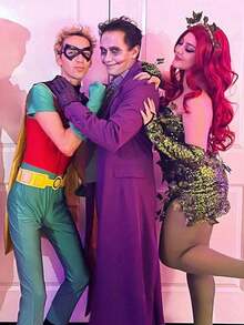 派对球黑色 PU 皮革猫面具、迷彩眼罩或超级英雄面具，适合派对角色扮演服装、角色扮演道具、面具、派对面具 - 彩色 - 查看 5