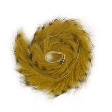 1 Pc 35cm Length Lure Fly Tying Material, Rabbit Hair Camouflage Fly Tying Hook Making Material, Saltwater Lure Fishing Tackle