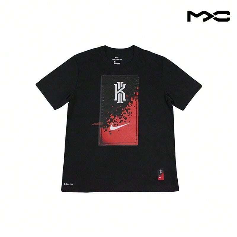 Kyrie Basketball Short Sleeve T-Shirt Black Tops Men