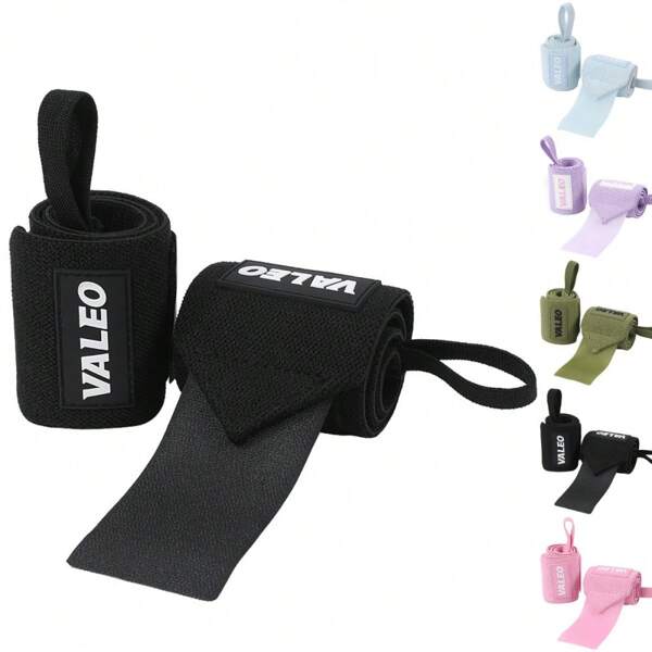 1 Pair Premium Wrist Support Fitness Wristbands Protect Your Wrist During GYM Workouts Ideal For Intense Bench Press Deadlift