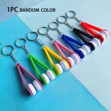 1/5PCS Multifunctional Portable Ultra-Fine Fiber Cloth Glasses Eraser, Can Be Hung On The Keychain With Glasses Cleaning Brush, Used To Remove Dust And Mist On Glasses, Keeping Your Glasses Clean