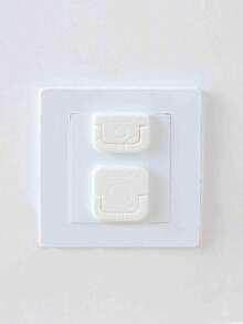 10/20/30/40 件美国标准插座插头盖、电源插头保护器、插座盖、电源插座帽、插座盖、防护儿童安全电插头保护器、带隐藏式手柄方形插座盖