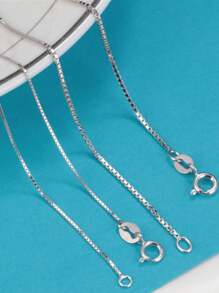 925 Sterling Silver Luxury Simple Pendant Necklace For Women, Gift For Christmas, Thanksgiving, Valentine's Day, Anniversary