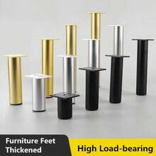 4pcs Adjustable Cabinet Legs, Adjustable Furniture Legs, Sofa Furniture Cabinet Riser, DIY Furniture Replacement Legs, For TV Stand, Storage Cabinet - Multicolor - View 2