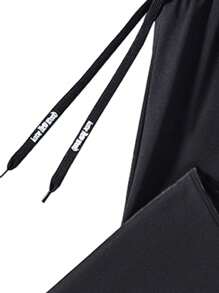 Men's Casual Sports Pants, Breathable Drawstring Joggers For Fitness, Outdoor, Running, Versatile For Spring, Summer, Autumn And Winter, Fall