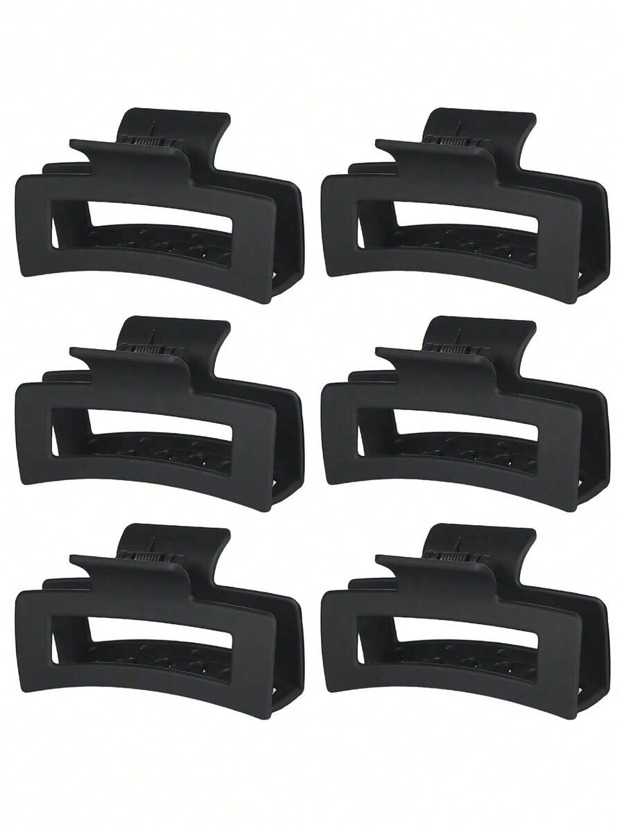 4 piezas Pinzas para el cabello con diseño de garra de nube, pinzas flexibles y cómodas, garras elásticas para el cabello, pinzas para cola de caballo adecuadas para cabello grueso o fino, accesorios de belleza para mujeres y niñas, accesorios para el cabello de moda en invierno