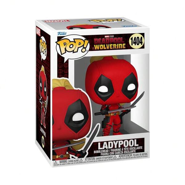 Funko Funko Pop! Marvel: DP3 W2 - Deadpool 3 - Figura de vinilo coleccionable - Idea de regalo - Productos oficiales - Juguetes para adultos - Fans de películas
