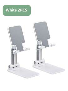1pc Foldable Retractable Desktop Phone And Tablet Stand Portable Stand Rotatable Phone Holder Compatible With Iphone Ipad Adjustable Desktop Tablet Stand