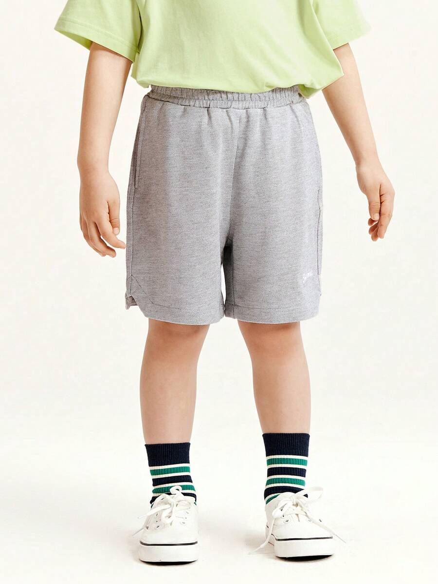 mini bala Pantalones cortos deportivos de secado rápido para niño - Transpirables y elásticos para verano, con ajuste holgado