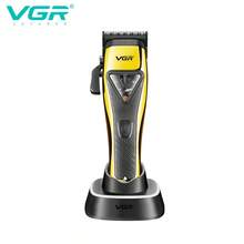 VGR Hair Clipper Professional Electric Adjustable Hair Trimmer Vector Motor Clippers Set Charging Base High Power Hair Cutting Machine Cordless Barber Hair Clipper V-015 - Multicolor - View 8