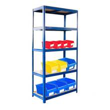 Heavy Duty Boltless 5 Tier Racking Shed Garage Shelving Storage Shelves Steel Unit Metal Organiser - Galvanised - View 3