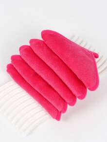 3/5pcs Soft Microfiber Facial Cleansing Cloths, Makeup Removal Face Towels With Hanging Loop, Gentle On Skin, Washable And Reusable - Multicolor - View 16