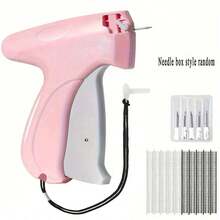 Fine Sewing Gun, Suitable For Garments Micro Mini Sewing Label Gun, Suitable For Garments Quilting Binding Tool Quick Sewing Gun, Comes With 6 Fine Needles And 1000 Fasteners