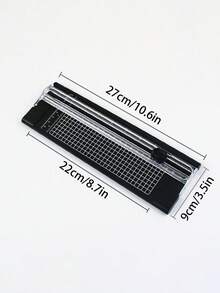 1 máy cắt giấy A4/A3 kèm thước an toàn, máy cắt giấy cầm tay tiện dụng cho làm sổ lưu niệm, thủ công, cắt ảnh, nhãn, bìa cứng, v.v. - Nhiều màu - Xem 6