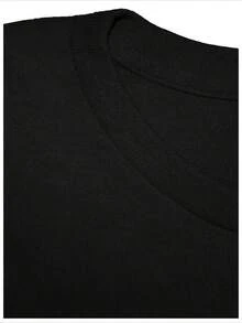 Chicano Payasa Clown Girl Money Symbol Indigo T-Shirt-220g100% Cotton T-Shirt - Black - View 4