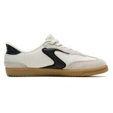 Skechers COURT CLASSICS 女士休闲鞋，舒适轻便户外旅行运动鞋 - 黑色/白色 - 查看 2