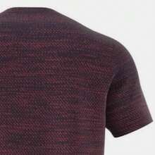 Adidas 男士新款运动服，舒适透气跑步健身训练休闲短袖T恤 - 紅色 - 查看 4