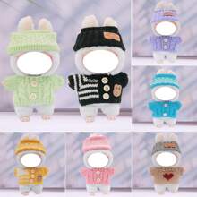 1pc Clothing Outfit (Without Doll) Suitable For 17cm Doll Clothes/Dress Accessories,Labubu Clothes Doll,Doll,Doll Clothes