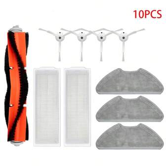 Compatible With Xiaomi Mi Robot Vacuum-Mop 2 Pro/Lite MJST1SHW MJSTL HEPA Filter, Mop Cloth, Main Side Brush, Mijia Vacuum Cleaner Accessories