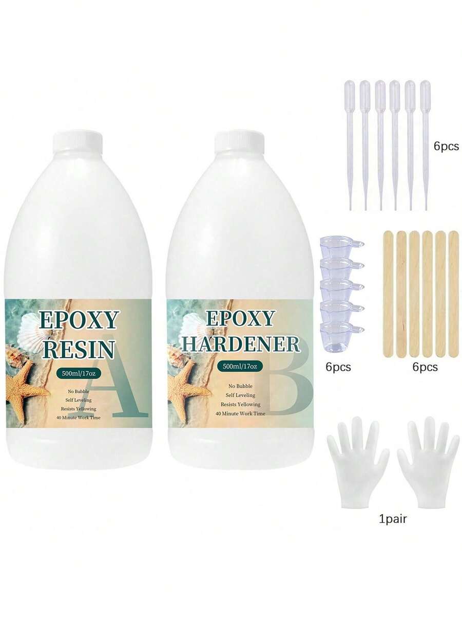 1000ml/500ml Liquid Silicone Rubber - Easy To Use Silicone Rubber For Diy Crafts, And Flexible Molding Material, Perfect For Handmade Candles, Soaps, Resin Project Making Christmas Halloween Molds And Diy Resin Molds