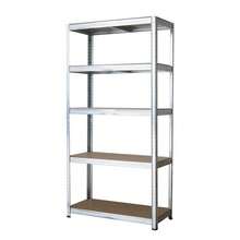 Heavy Duty Boltless 5 Tier Racking Shed Garage Shelving Storage Shelves Steel Unit Metal Organiser - Galvanised - View 11