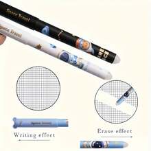 10/15pcs Random Style Erasable Pens; 0.5mm Blue Ink Refill; Diverse Styles, Smooth Writing, Best Choice For Writing, Suitable For Students, School, Notes, Office Use, Gift For Friends, Classmates, Birthday, School Supplies, Christmas Gifts