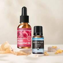 1 Stück reine natürliche ätherische Öle, geeignet für Schlafzimmer, Bad und verschiedene Umgebungen, duftende ätherische Öle für Diffuser, Aromatherapie-Kerzen, Aromatherapie-Ofen, Diffusierstein, Luftbefeuchter, Auto-Aromatherapie, Haushaltsaromatherapie