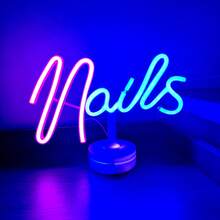 1pc Illuminated LED Light Box, Black LED Letter Light Box For Home Theatre, DIY Word Combination, Family Activities, Home Decor Lighting, Alien/Rabbit Neon Light For Girl Bedroom - White - View 42