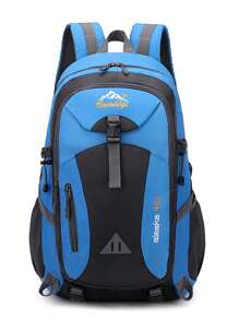 Unisex Large Capacity Travel Backpack, Lightweight Camping Rucksack, Outdoor Hiking Daypack, Sports Gym School Bag