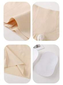 Women's Padded Shorts, Waist Slimming, Butt Lifting, Breathable, Seamless Shaping Underwear Pants - Apricot - View 7