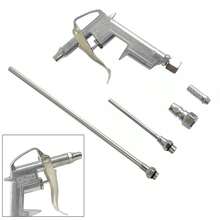 Air Blow Duster Gun Compressed Line Nozzle Blower Tool Compressor Kit - Silver - View 5