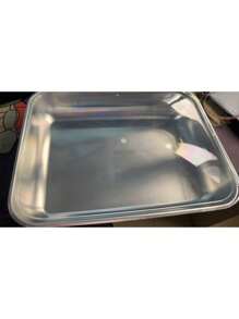 Juego de 2 bandejas de hornear cuadradas de acero inoxidable con tapa, aptas para preparar comidas y picnics al aire libre, fiambreras, contenedores de alimentos portátiles con tapa hermética y a prueba de fugas. Adecuado para aulas, universidades, oficinas, campamentos y picnics, organizadores y almacenamiento de cocina, accesorios de cocina, regalos de Navidad