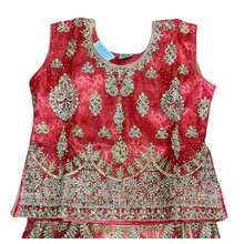 Traditional Girls Lehenga Choli Set –  Wear For Kids-3 - 彩色 - 查看 4