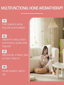 Home Fragrance, Warm Household Atmosphere, Lasting Fruity Scent, Freshens Indoor Air